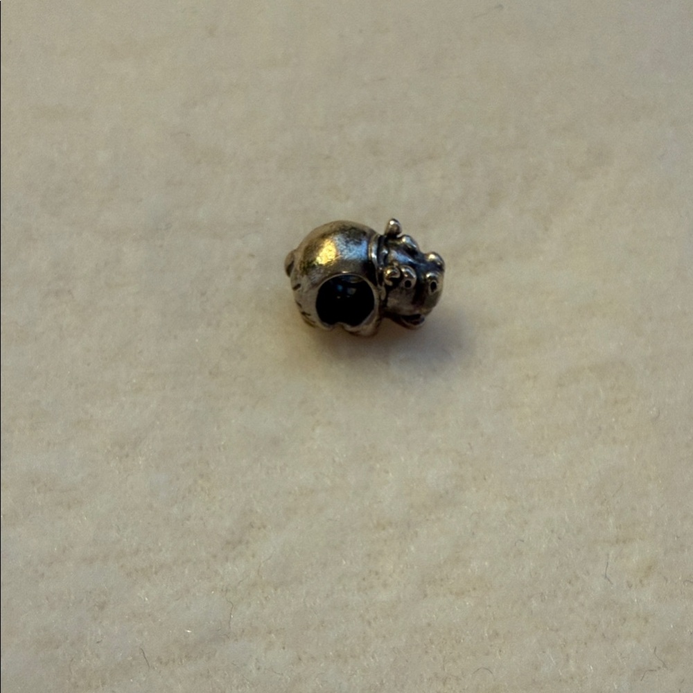 Pandora Hippo Charm (retired)